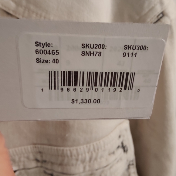 STELLA McCartney Acid Wash Zip Denim Utility Jumpsuit $1330 Size 40 US Med - Picture 15 of 16